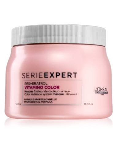 L´ORÉAL SERIE EXPERT MASCARILLA VITAMINO COLOR 500 ML.