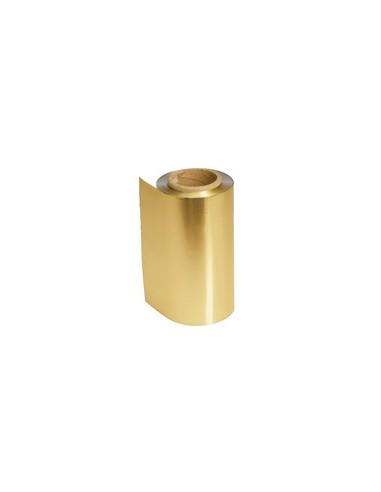 ROLLO DE PAPEL DE ALUMINIO ORO 12 CM.