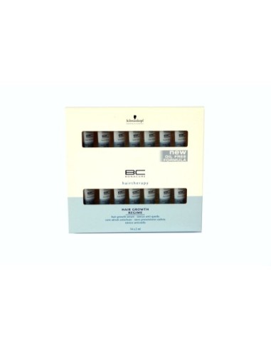 SCHWARZKOPF BC HAIR GROWTH AMPOLLA ANTICAIDA  14 X 2 ML.