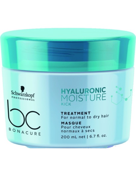 SCHWARZKOPF BC TRATAMIENTO HYALURONIC MOISTURE KICK 200 ML.