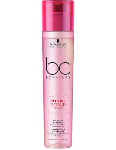 SCHWARZKOPF BC CHAMPÚ PEPTIDE REPAIR RESCUE 250 ML.