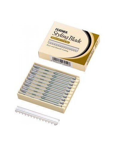 CUCHILLA FEATHER 10 UD.