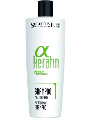 SELECTIVE PROFESSIONAL ALPHA KERATIN CHAMPU PRE TECH 500 ML.